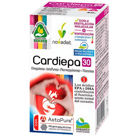 CARDIEPA 30 CÁPSULAS NOVA DIET