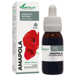 EXTRACTO DE AMAPOLA FORMULA XXI 50Ml. SORIA NATURAL