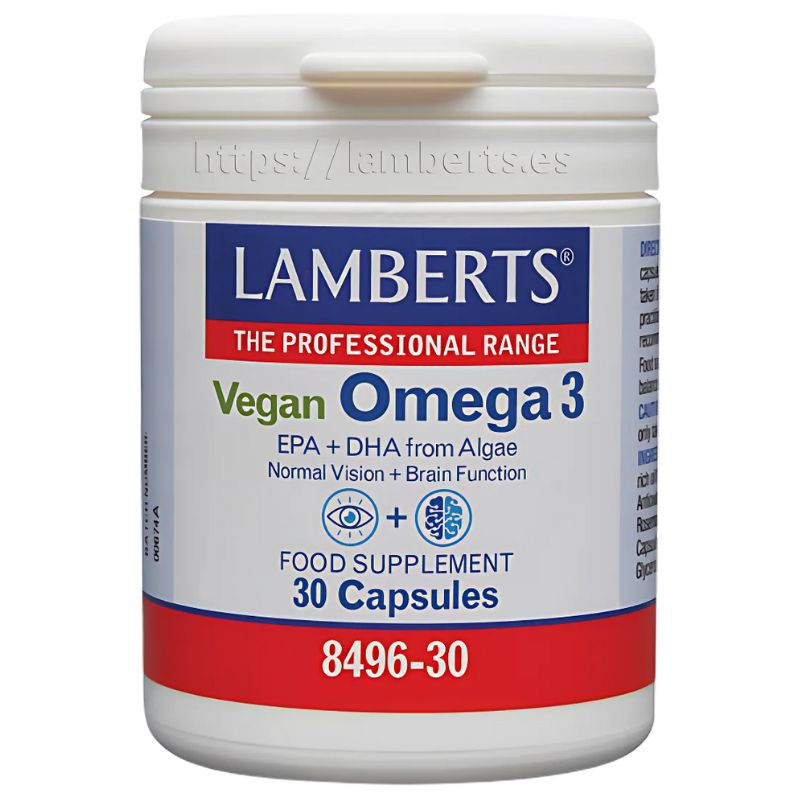 OMEGA 3 VEGANO 30 CÁPSULAS LAMBERTS