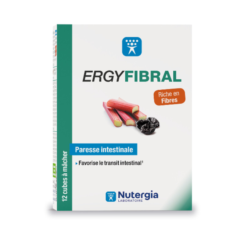 ERGYFIBRAL 12 COMPRIMIDOS MASTICABLES NUTERGIA