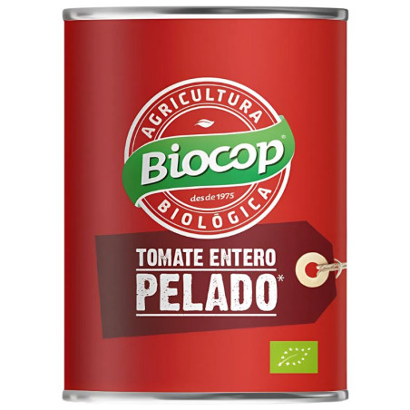 TOMATE ENTERO PELADO 380G BIOCOP