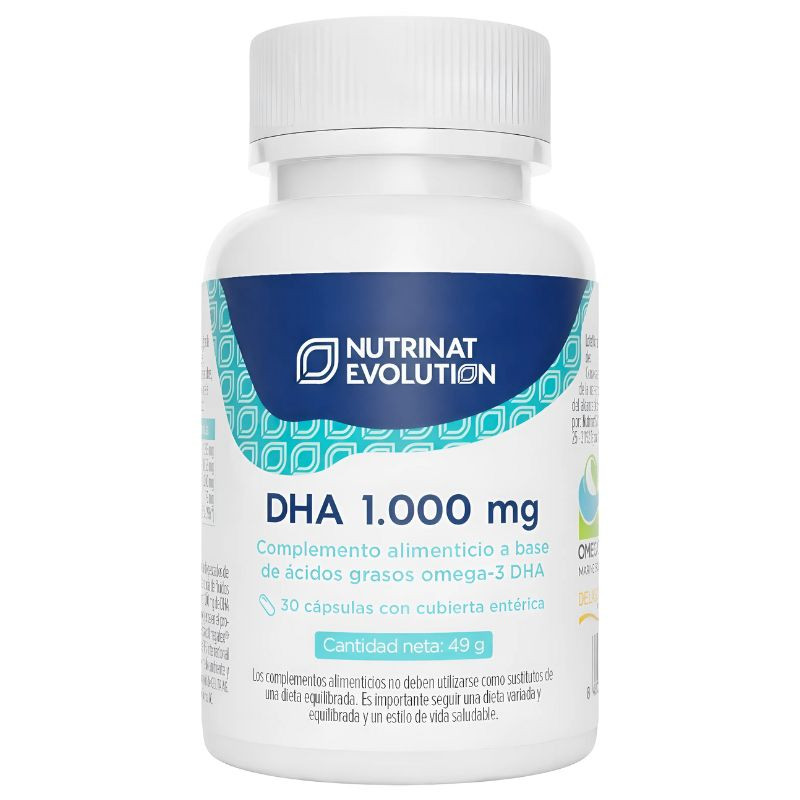 DHA 1000MG 30 CÁPSULAS NUTRINAT EVOLUTION