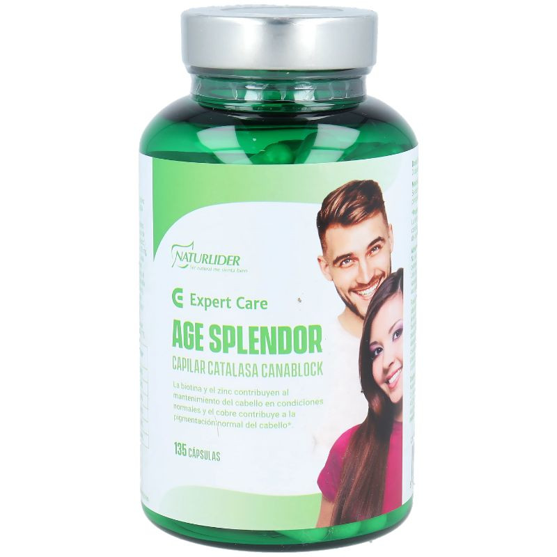 AGE SPLENDOR CAPILAR 135 CAPSULAS NATURLIDER