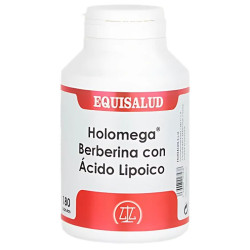 HOLOMEGA BERBERINA CON ÁCIDO LIPOICO 180 CÁPSULAS EQUISALUD