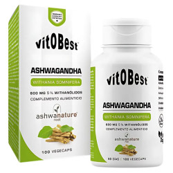 ASHWAGANDHA 100 CAPSULAS VIT O BEST
