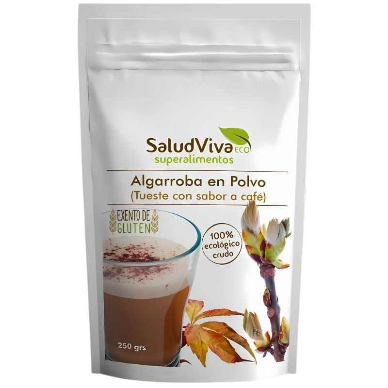 CAFÉ DE ALGARROBA EN POLVO ECO 250G SALUD VIVA