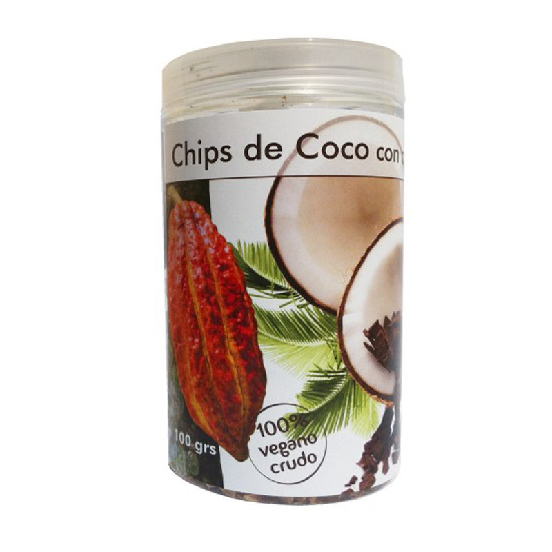 CHIPS DE COCO CON CACAO ECO 100G SALUD VIVA
