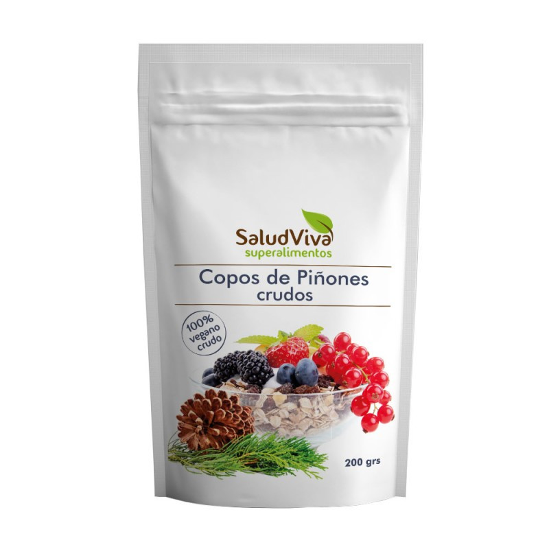 COPOS DE PIÑONES CRUDOS ECO 200G SALUD VIVA