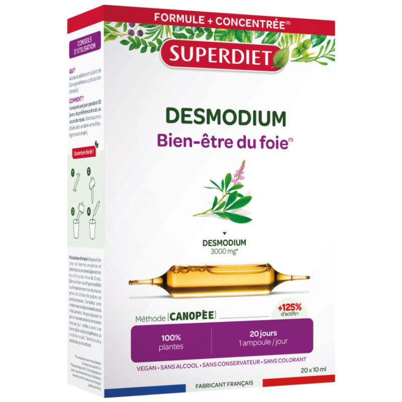 DESMODIUM 20 AMPOLLAS SUPERDIET