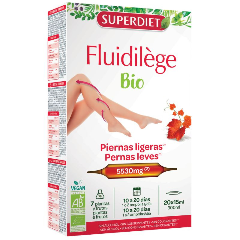 FLUIDILEGE BIO 20 AMPOLLAS SUPERDIET