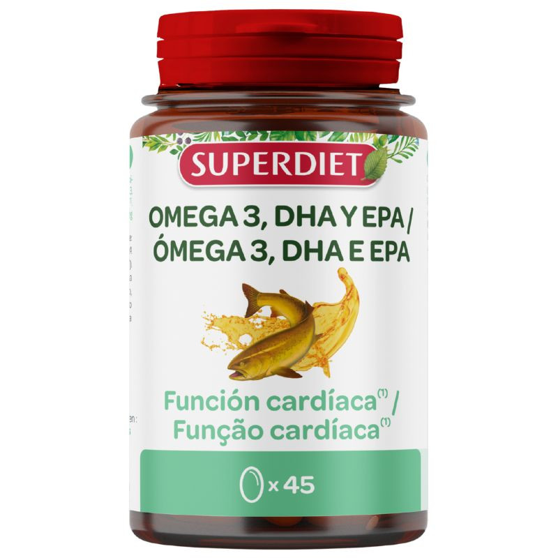 OMEGA 3 DHA EPA 45 CÁPSULAS SUPERDIET