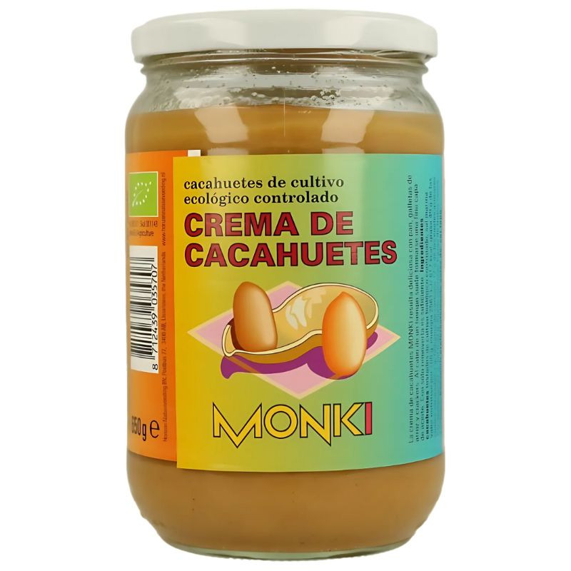 CREMA DE CACAHUETE 650Gr. ECO MONKI
