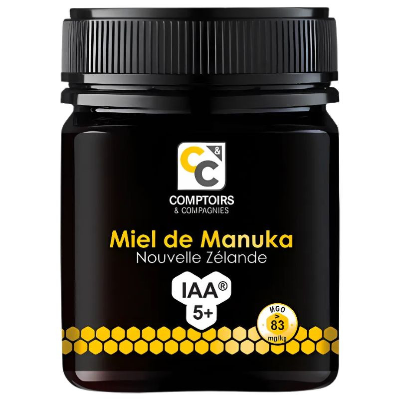 MIEL DE MANUKA IAA5+ (MGO 83) 250G COMPTOIRS & COMPAGNIES