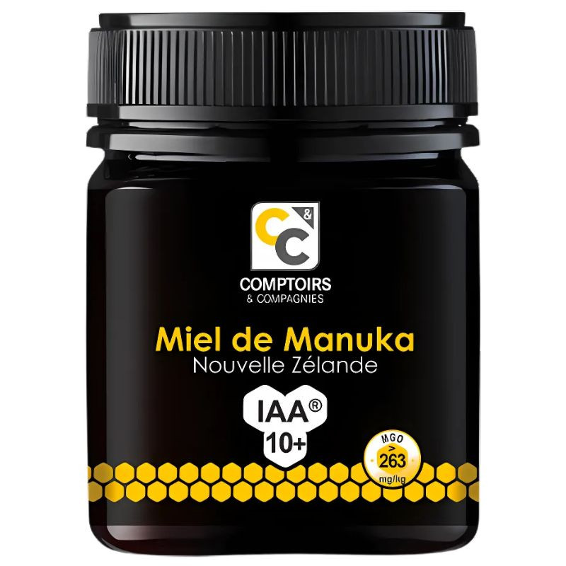 MIEL DE MANUKA IAA10+ (MGO 263) 250G COMPTOIRS & COMPAGNIES