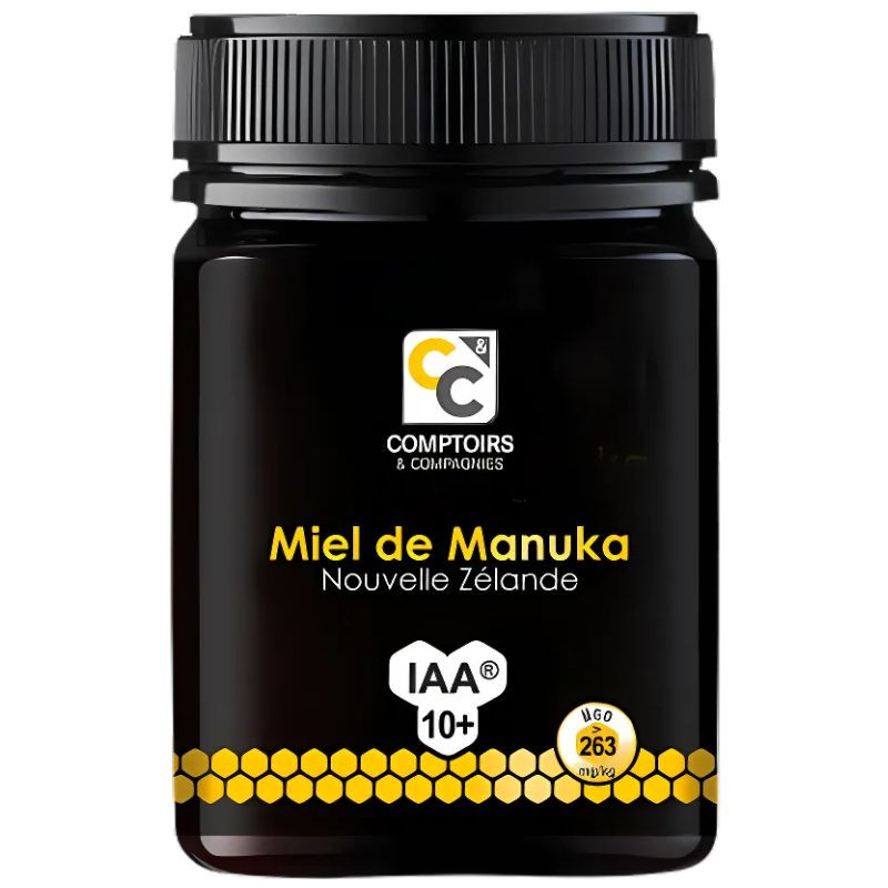 MIEL DE MANUKA IAA10+ (MGO 263) 500G COMPTOIRS & COMPAGNIES