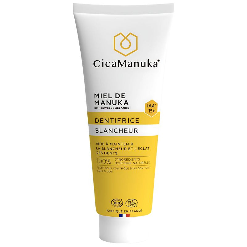 PASTA DENTAL BLANQUEADORA 75ML CICAMANUKA