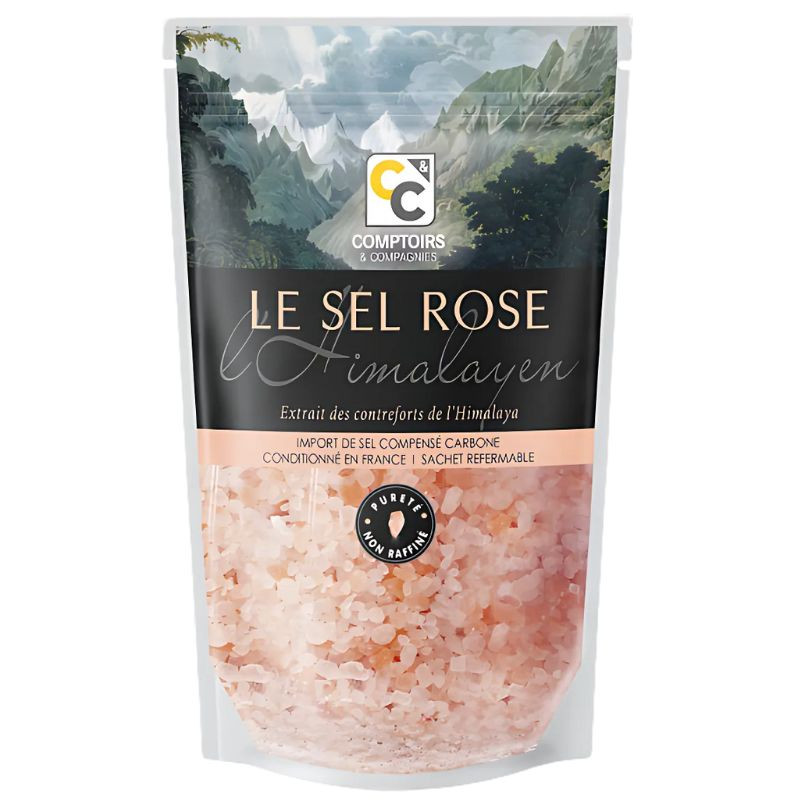 CRISTAL DE SAL ROSA DEL HIMALAYA 1KG COMPTOIRS & COMPAGNIES