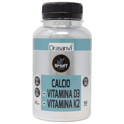 CALCIO VITAMINA D3+K2 90 COMPRIMIDOS DRASANVI SPORT LIVE