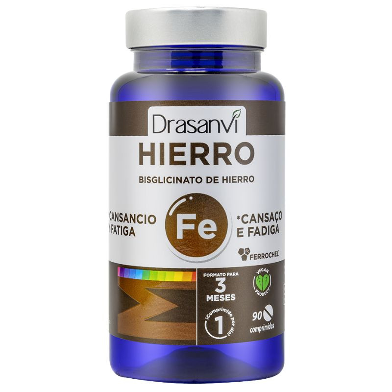 HIERRO BISGLICINATO FERROCHEL 90 COMPRIMIDOS DRASANVI
