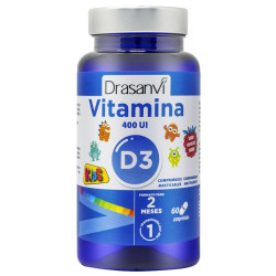VITAMINA D3 KIDS 60 COMPRIMIDOS DRASANVI