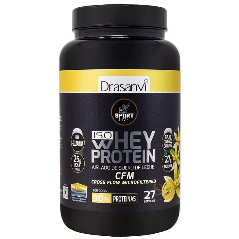 WHEY PROTEIN AISLADO VAINILLA 800GR DRASANVI SPORT LIVE