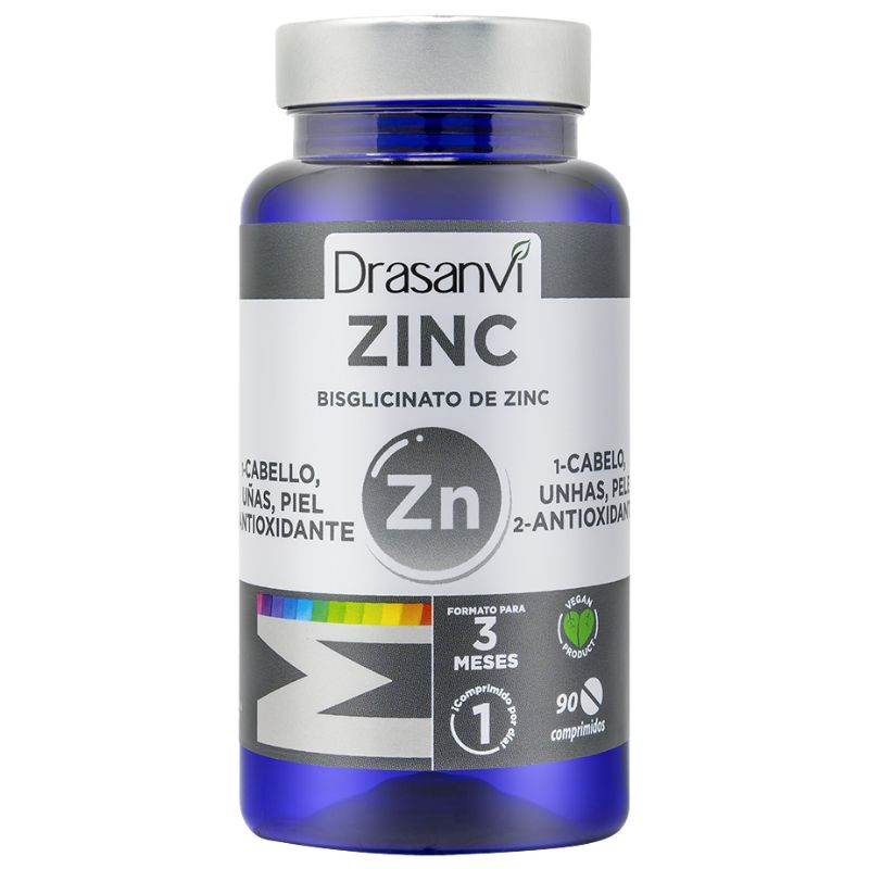 ZINC BISGLICINATO 90 COMPRIMIDOS DRASANVI