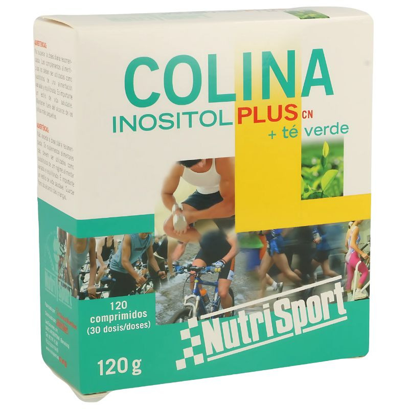 COLINA/INOSITOL PLUS + TÉ VERDE 120 CÁPSULAS NUTRI-SPORT