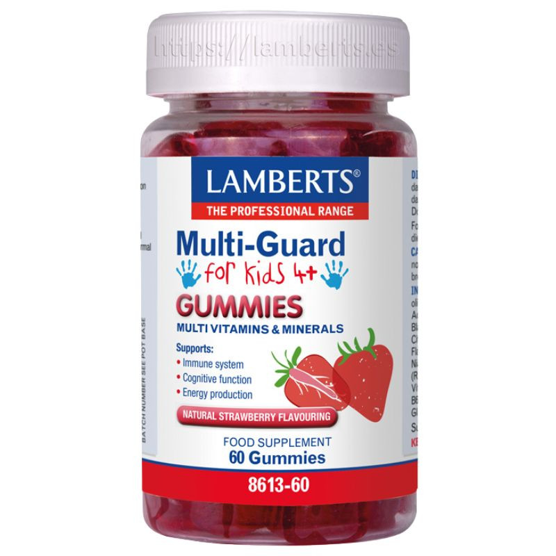 MULTI-GUARD PARA NIÑOS 60 GOMINOLAS LAMBERTS
