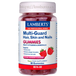 MULTI-GUARD CABELLO, PIEL Y UÑAS 60 GOMINOLAS LAMBERTS