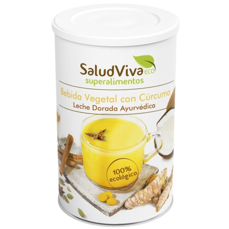 LECHE DORADA (BEBIDA VEGETAL CON CÚRCUMA) ECO 320G SALUD VIVA