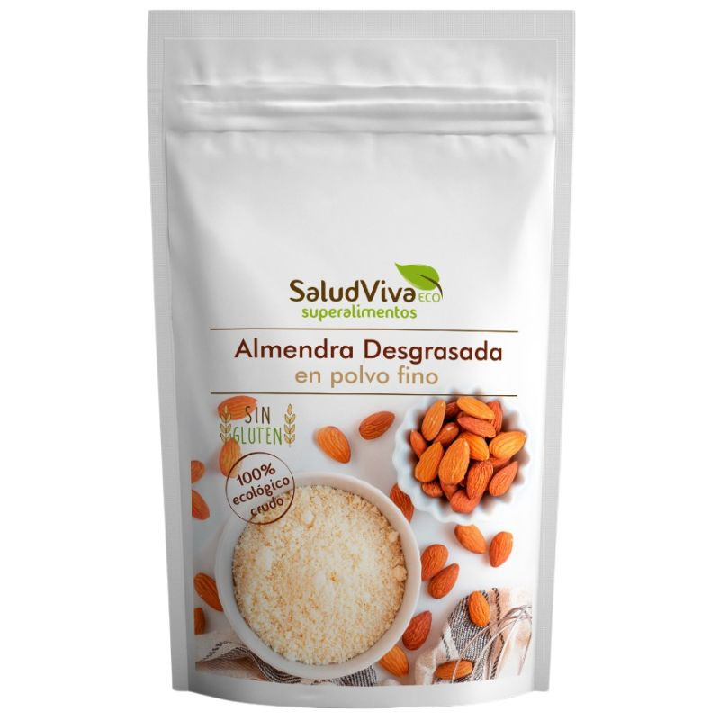 HARINA DE ALMENDRA DESGRASADA ECO 125G SALUD VIVA