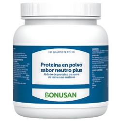 PROTEÍNA EN POLVO COMPLEX SABOR NEUTRO 500G BONUSAN