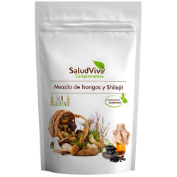 MEZCLA DE HONGOS Y SHILAJIT 125G SALUD VIVA