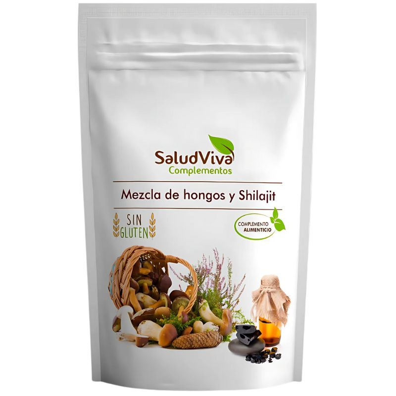 MEZCLA DE HONGOS Y SHILAJIT 125G SALUD VIVA
