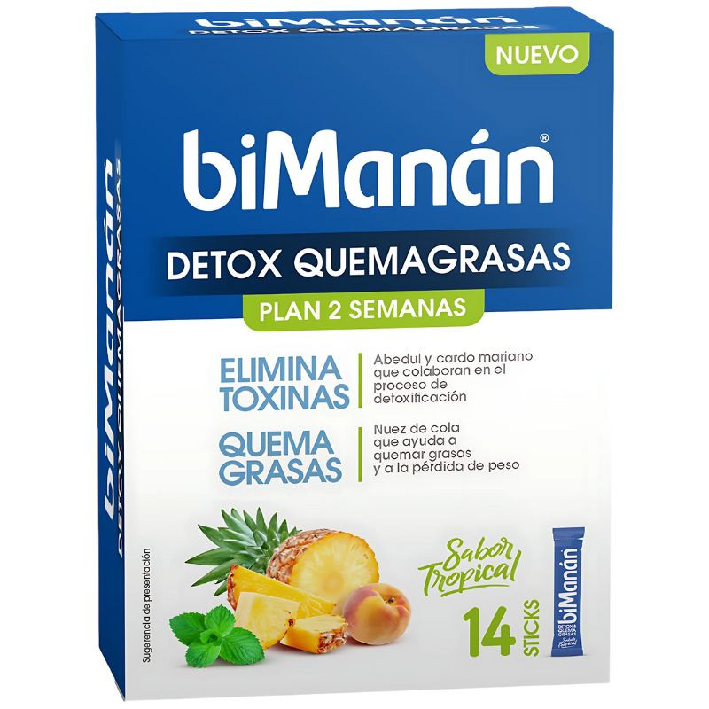 DETOX QUEMAGRASAS 14 STICKS BIMANÁN