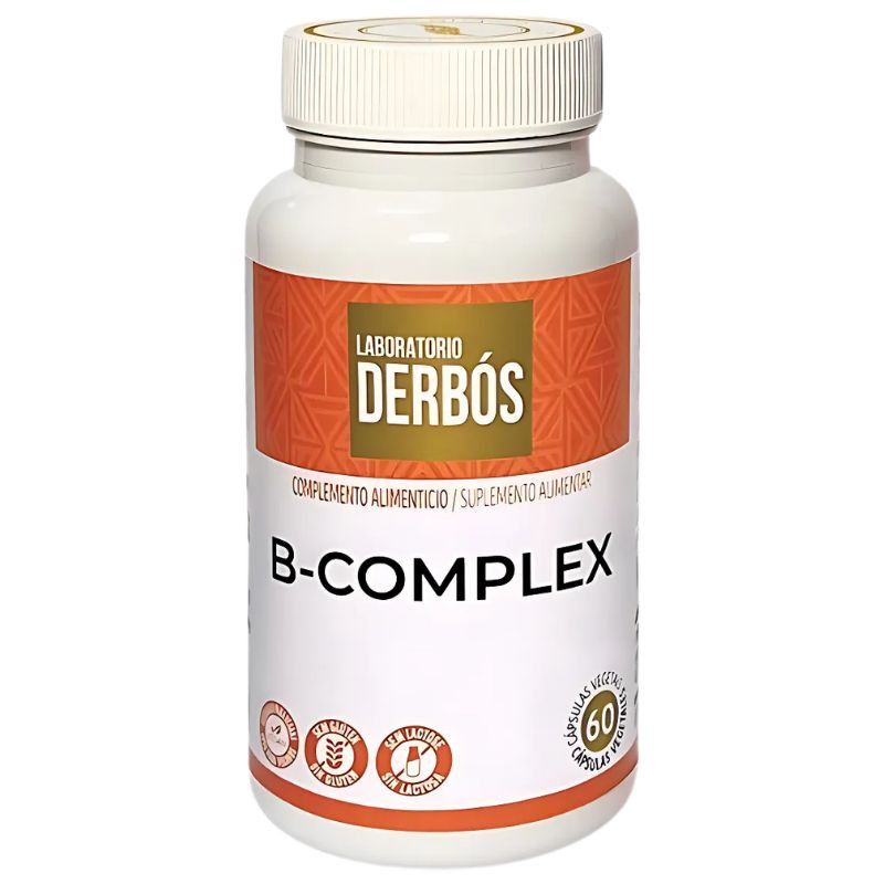 B-COMPLEX 60 CÁPSULAS VEGETALES DERBÓS
