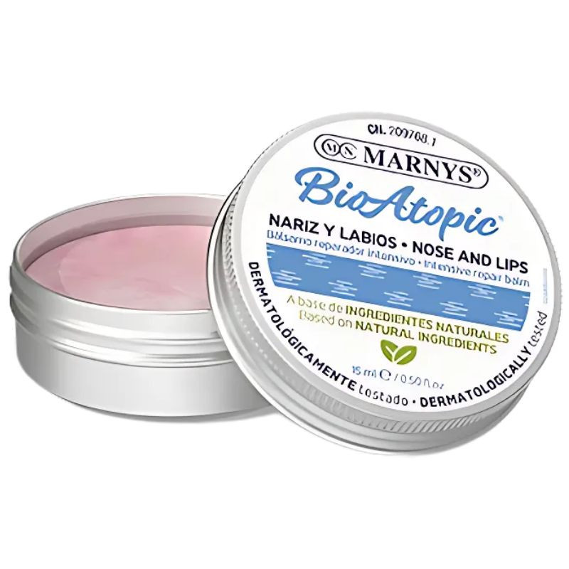 BIOATOPIC BÁLSAMO NARIZ Y LABIOS 15ML MARNYS