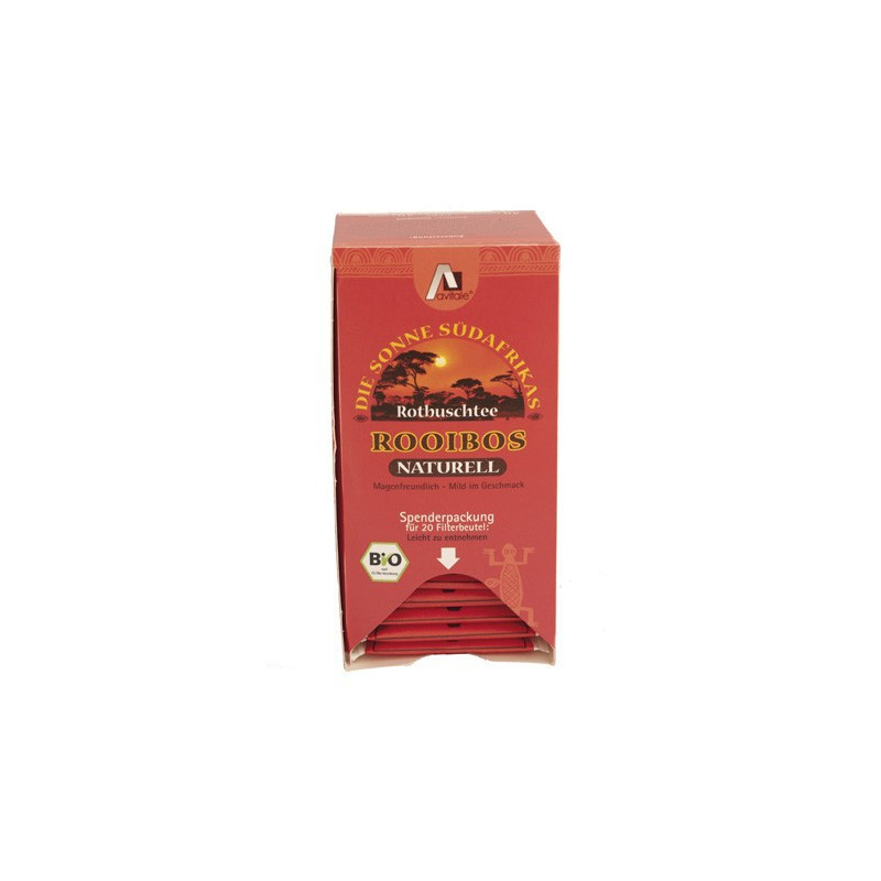 TE ROOIBOS NATURAL BIO 20 FILTROS AVITALE