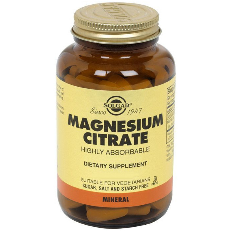 CITRATO DE MAGNESIO 60 CAPSULAS SOLGAR