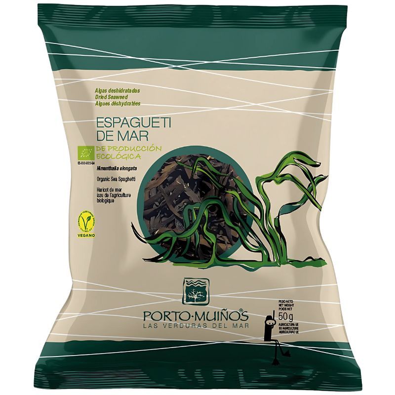 ESPAGUETI DE MAR ECOLOGICA (ALGA) 50G PORTO-MUIÑOS