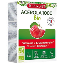 ACEROLA 1000 (VITAMINA C) BIO 24 COMPRIMIDOS SUPERDIET