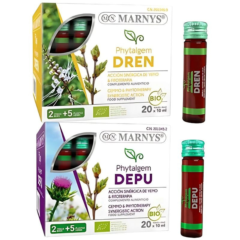 PACK PHYTALGEM DREN BIO + PHYTALGEM DEPU BIO MARNYS