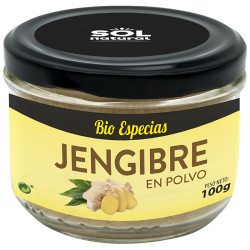 JENGIBRE EN POLVO BIO 100Gr. SOL NATURAL