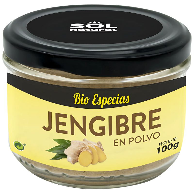 JENGIBRE EN POLVO BIO 100Gr. SOL NATURAL
