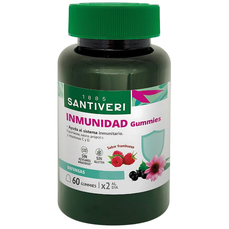 INMUNIDAD GUMMIES 60 GOMINOLAS MASTICABLES SANTIVERI
