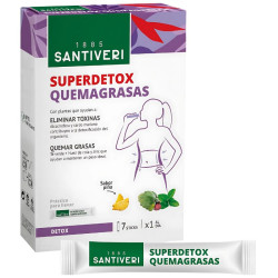 SUPERDETOX QUEMAGRASAS 7 STICKS SANTIVERI