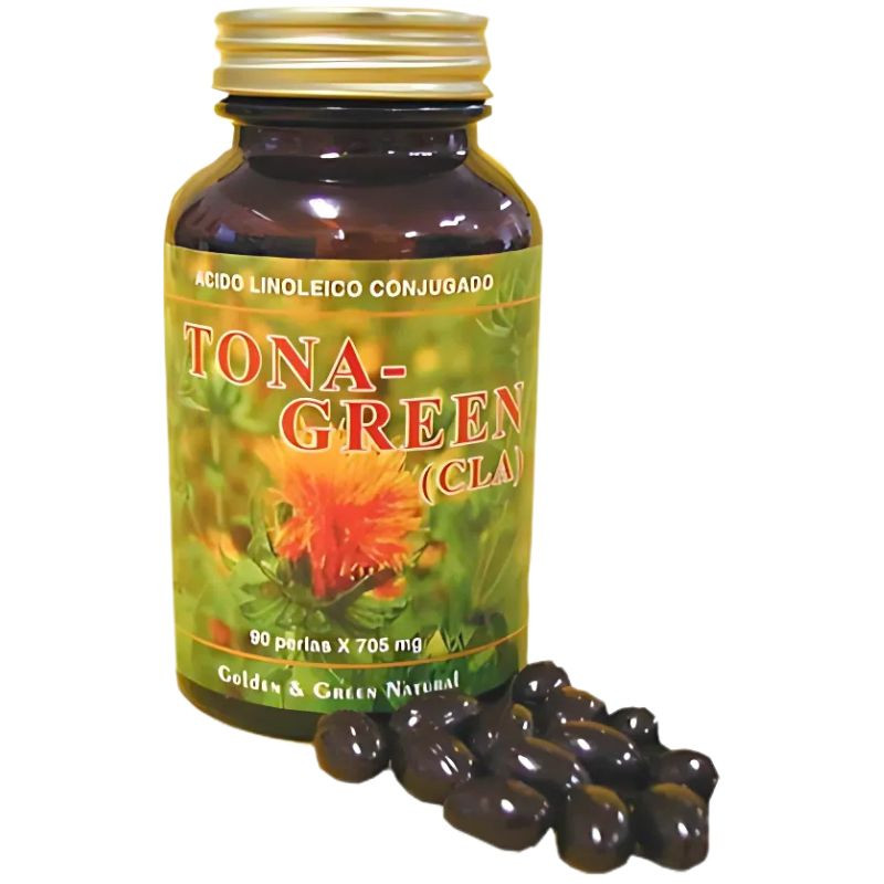 TONA-GREEN 90 PERLAS GOLDEN GREEN