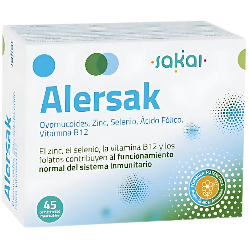 ALERSAK 45 COMPRIMIDOS MASTICABLES SAKAI