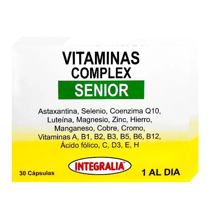 VITAMINAS COMPLEX SENIOR 30 CAPSULAS INTEGRALIA