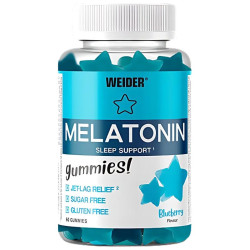 GUMMIES MELATONINA 60 GOMINOLAS WEIDER